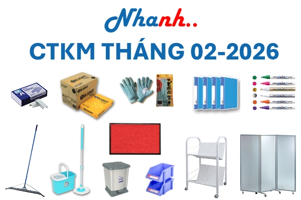 CHƯƠNG TRÌNH KHUYẾN MÃI THÁNG 02/2026